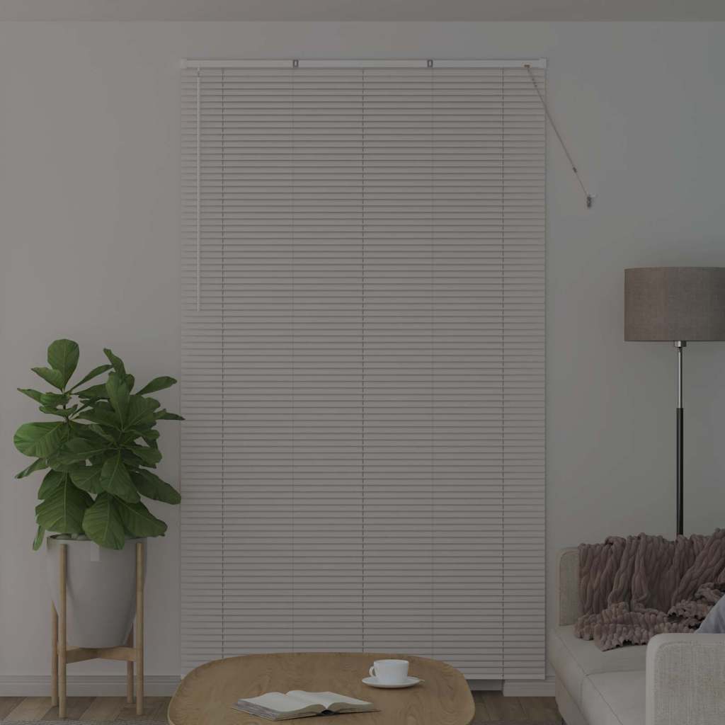 Tendaggi a veneziana Bianco 220 x 125 cm Alluminio | homemem39