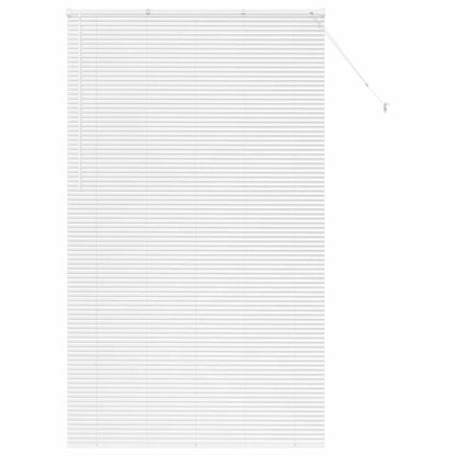 Tendaggi a veneziana Bianco 220 x 130 cm Alluminio