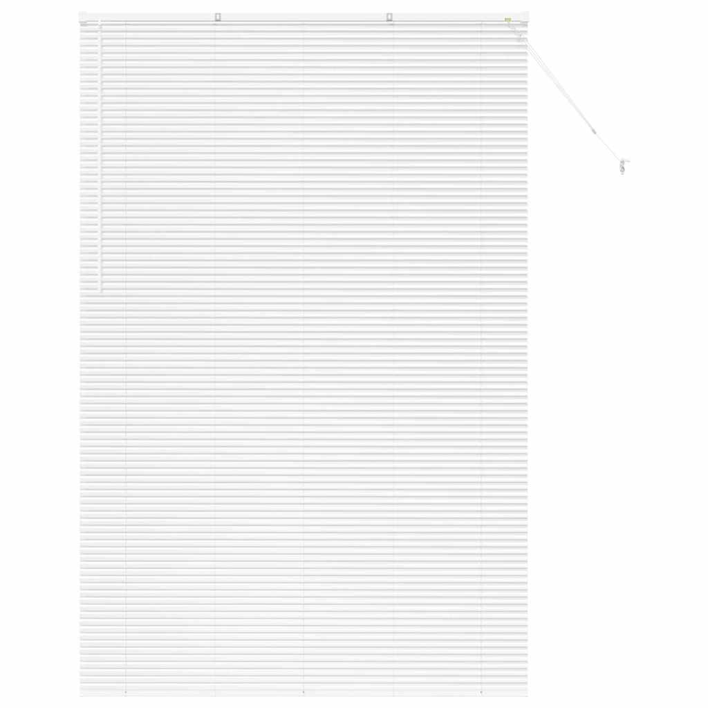 Tendaggi a veneziana Bianco 220 x 145 cm Alluminio