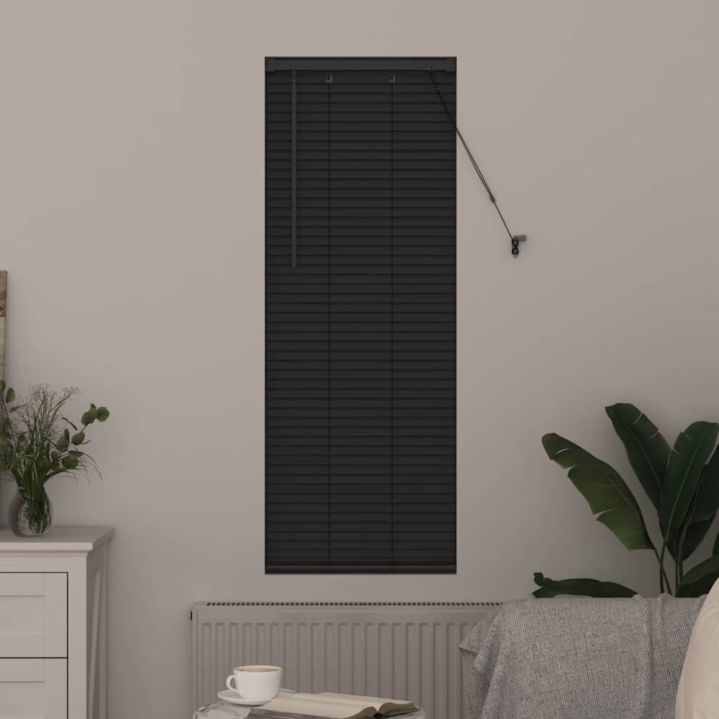 Tendaggi a veneziana Grigio scuro 130 x 40 cm Alluminio | homemem39