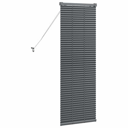 Tendaggi a veneziana Grigio scuro 130 x 40 cm Alluminio | homemem39