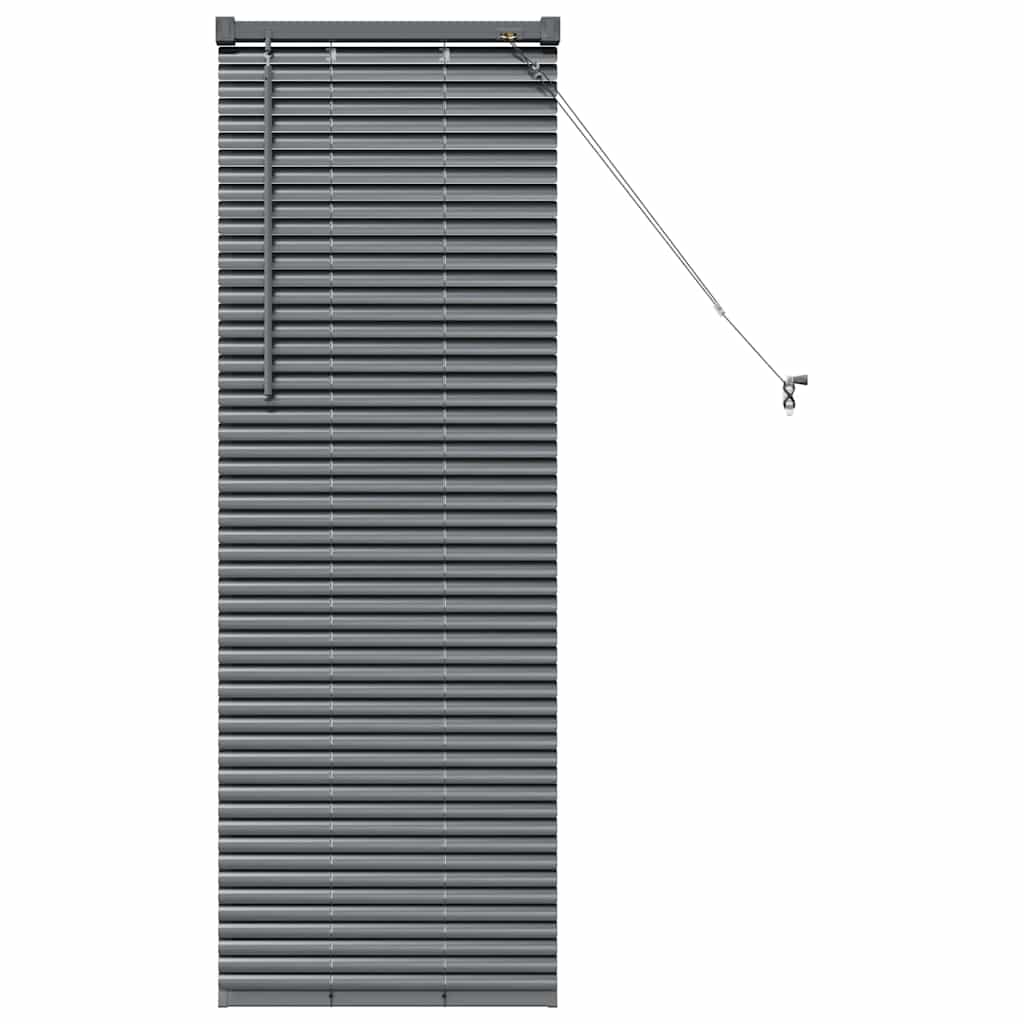 Tendaggi a veneziana Grigio scuro 130 x 45 cm Alluminio | homemem39