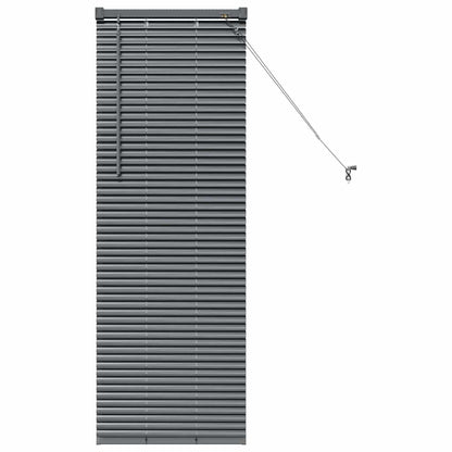 Tendaggi a veneziana Grigio scuro 130 x 45 cm Alluminio | homemem39