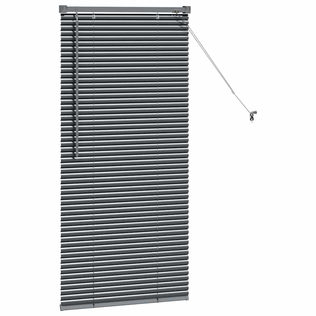 Tendaggi a veneziana Grigio scuro 130 x 60 cm Alluminio | homemem39