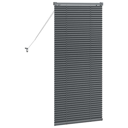 Tendaggi a veneziana Grigio scuro 130 x 65 cm Alluminio | homemem39