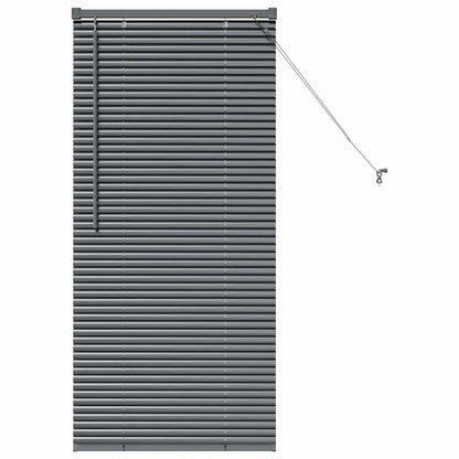 Tendaggi a veneziana Grigio scuro 130 x 65 cm Alluminio | homemem39