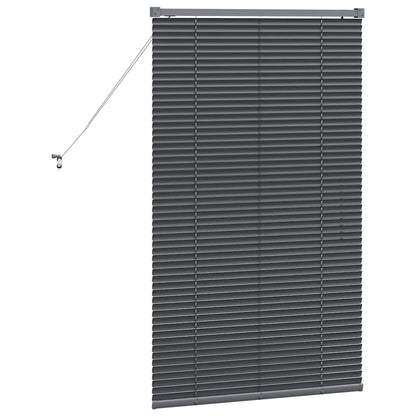 Tendaggi a veneziana Grigio scuro 130 x 70 cm Alluminio | homemem39