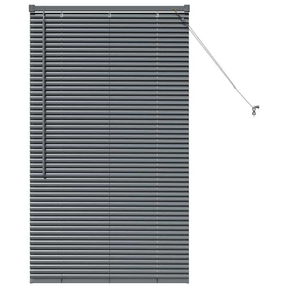 Tendaggi a veneziana Grigio scuro 130 x 70 cm Alluminio | homemem39