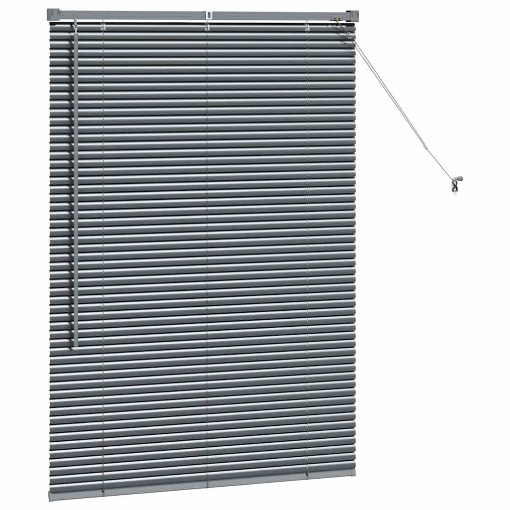 Tendaggi a veneziana Grigio scuro 130 x 85 cm Alluminio | homemem39