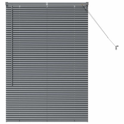 Tendaggi a veneziana Grigio scuro 130 x 85 cm Alluminio | homemem39