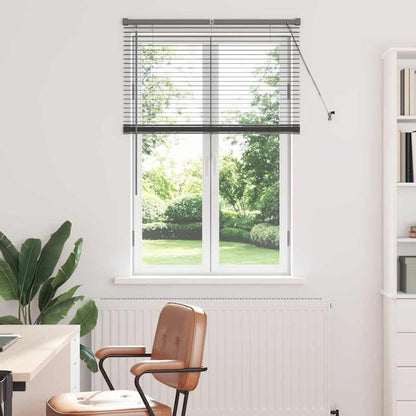 Tendaggi a veneziana Grigio scuro 130 x 90 cm Alluminio | homemem39