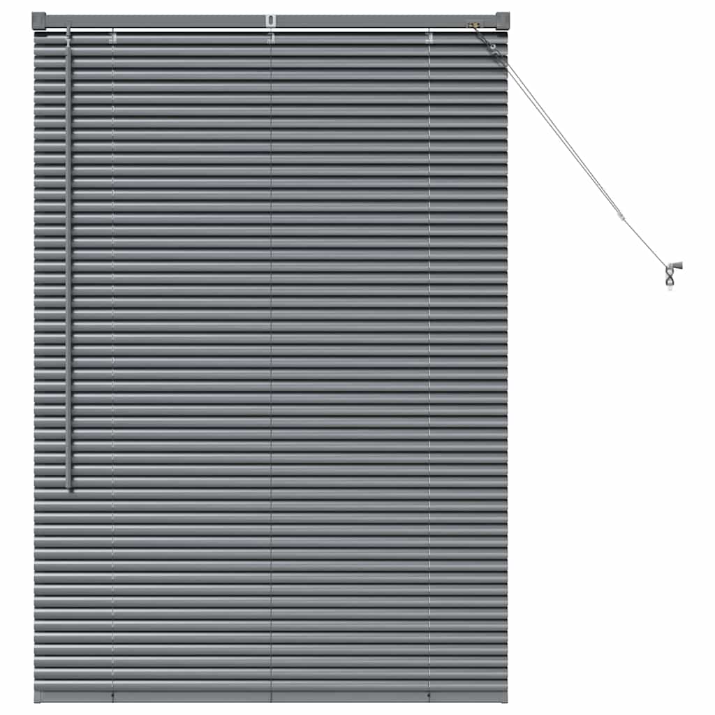 Tendaggi a veneziana Grigio scuro 130 x 95 cm Alluminio | homemem39
