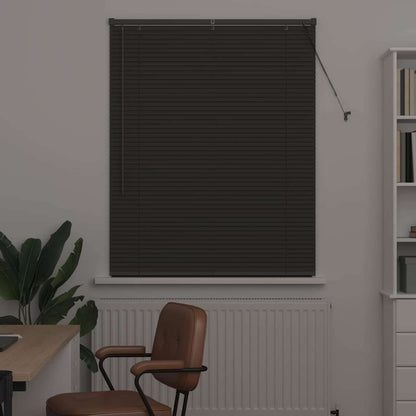 Tendaggi a veneziana Grigio scuro 130 x 100 cm Alluminio | homemem39