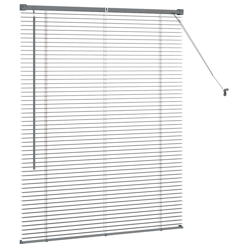 Tendaggi a veneziana Grigio scuro 130 x 100 cm Alluminio | homemem39