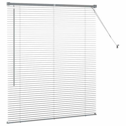 Tendaggi a veneziana Grigio scuro 130 x 120 cm Alluminio | homemem39
