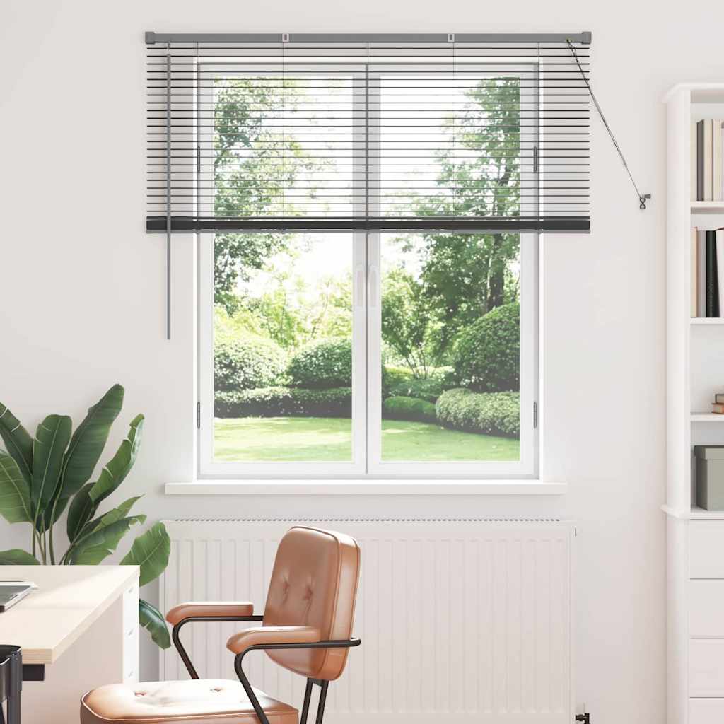 Tendaggi a veneziana Grigio scuro 130 x 130 cm Alluminio | homemem39