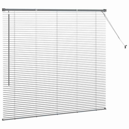 Tendaggi a veneziana Grigio scuro 130 x 140 cm Alluminio | homemem39