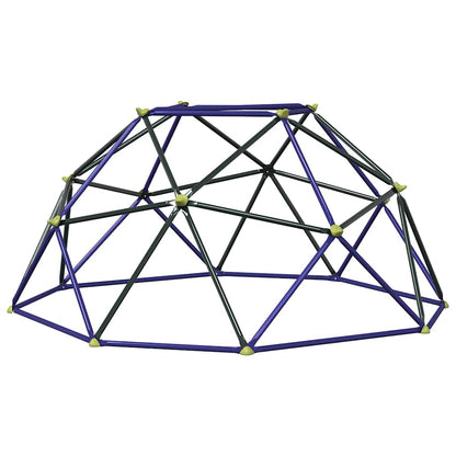 Dome per arrampicata per bambini Blu 8FT senza scivolo Acciaio | homemem39