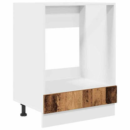 Armadio per forno Legno vecchio 60 x 46 x 81.5 cm