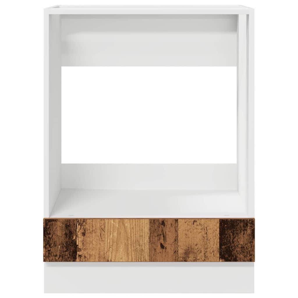 Armadio per forno Legno vecchio 60 x 46 x 81.5 cm