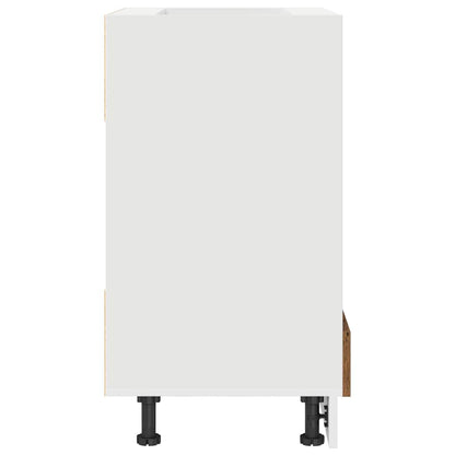 Armadio per forno Legno vecchio 60 x 46 x 81.5 cm