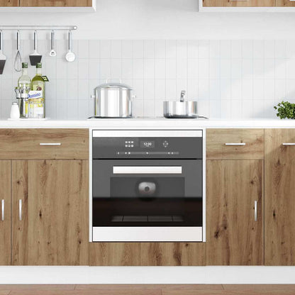Armadio per forno rovere artigianale 60 x 46 x 81.5 cm