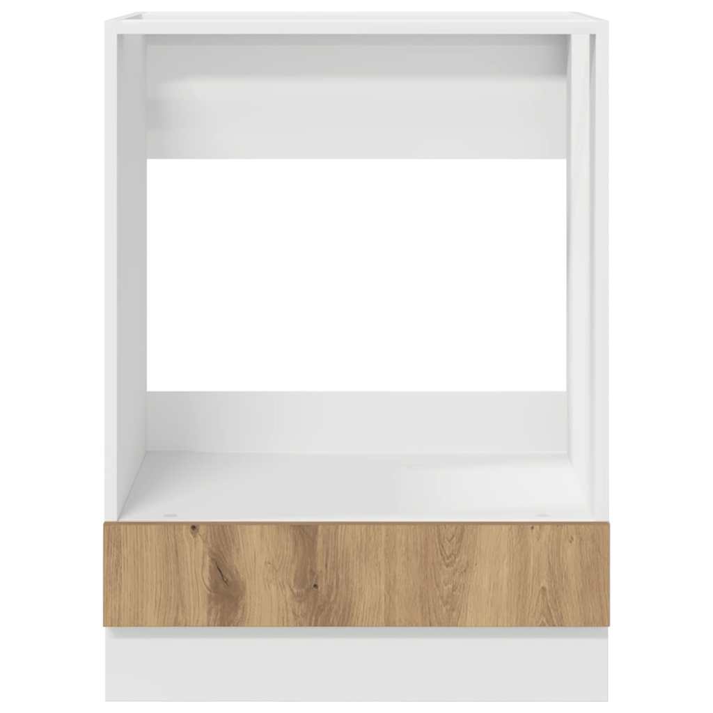 Armadio per forno rovere artigianale 60 x 46 x 81.5 cm