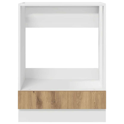 Armadio per forno rovere artigianale 60 x 46 x 81.5 cm