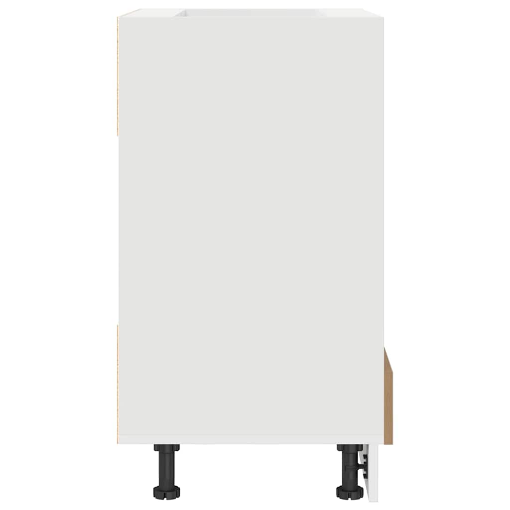 Armadio per forno rovere artigianale 60 x 46 x 81.5 cm