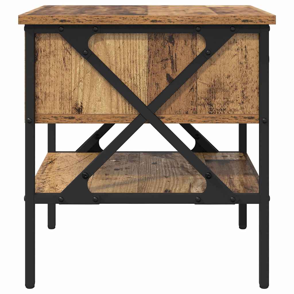 Comodino con cassetto Legno vecchio 40 x 42 x 45 cm | homemem39