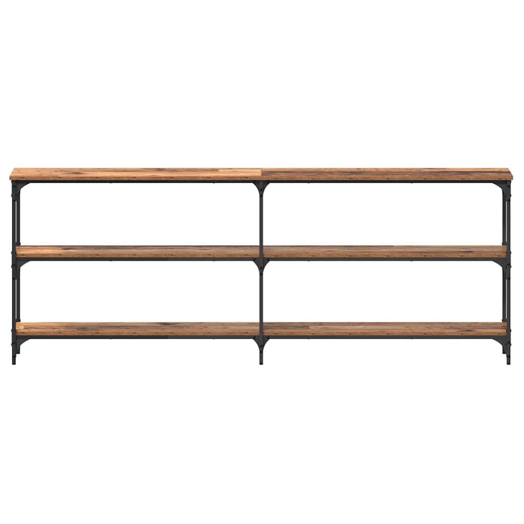 Tavolo consolle Legno vecchio 200 x 29 x 75 cm