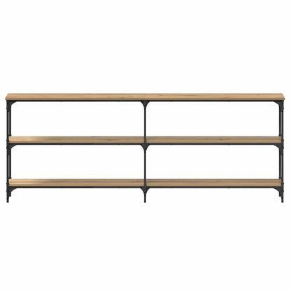 Tavolo consolle rovere artigianale 200 x 29 x 75 cm