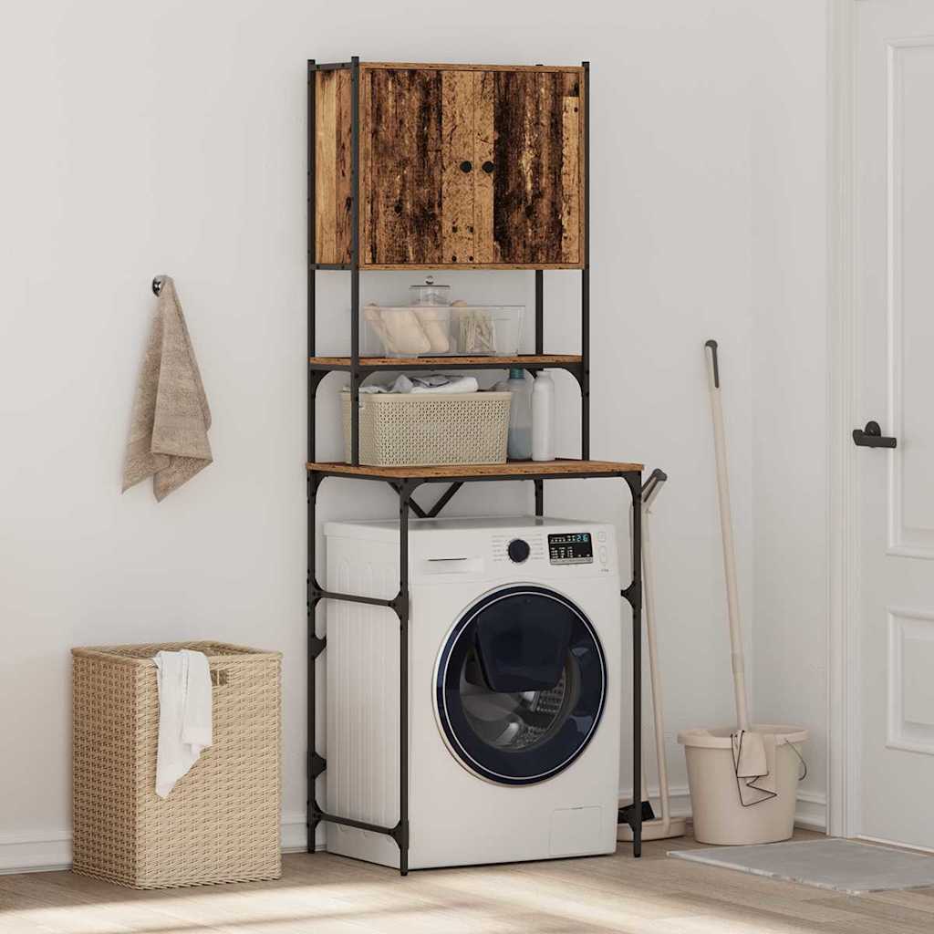 Armadio per Lavatrice Legno vecchio 68 x 48,5 x 194 cm | homemem39