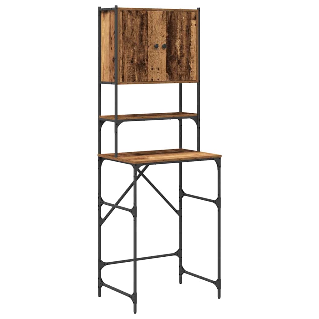 Armadio per Lavatrice Legno vecchio 68 x 48,5 x 194 cm | homemem39