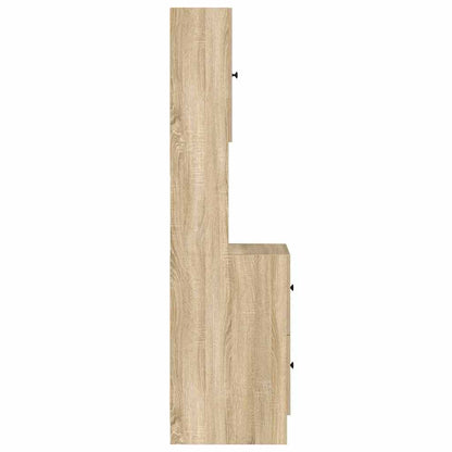 Mobile da cucina Beige 35 x 50 x 180 cm Legno multistrato | homemem39