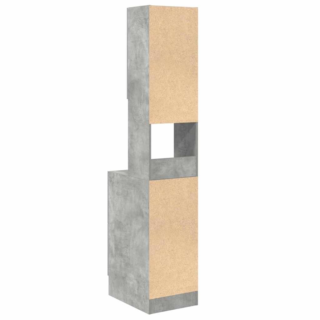 Mobile da cucina Grigio 35 x 50 x 180 cm Legno multistrato