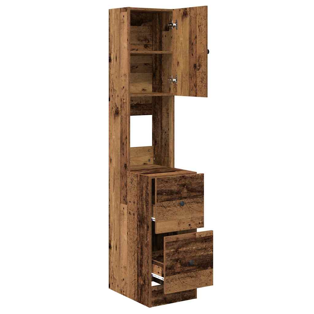 Credenza da cucina con cassetto Legno vecchio 32 x 50 x 180 cm | homemem39