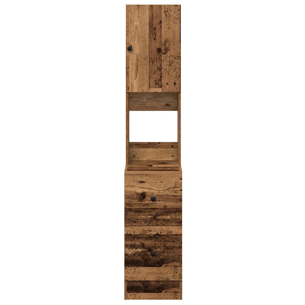 Credenza da cucina con cassetto Legno vecchio 32 x 50 x 180 cm | homemem39