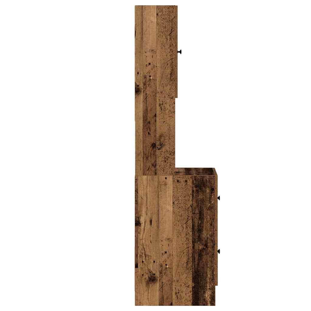 Credenza da cucina con cassetto Legno vecchio 32 x 50 x 180 cm | homemem39
