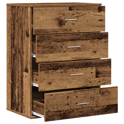 Credenza Legno vecchio 60 x 39 x 80 cm Legno multistrato