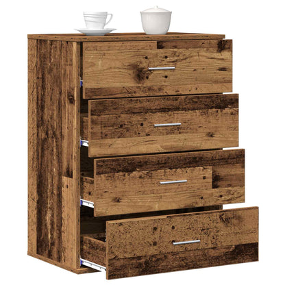 Credenza Legno vecchio 60 x 39 x 80 cm Legno multistrato