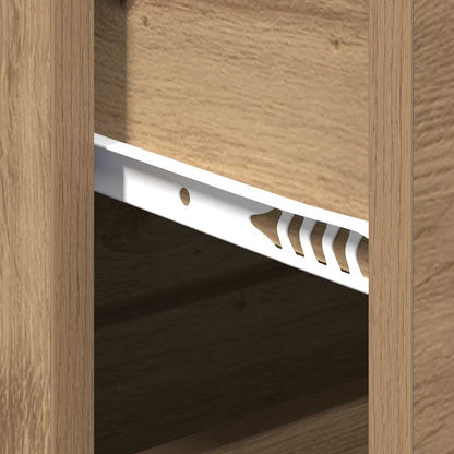 Credenza rovere artigianale 60 x 39 x 80 cm Legno multistrato