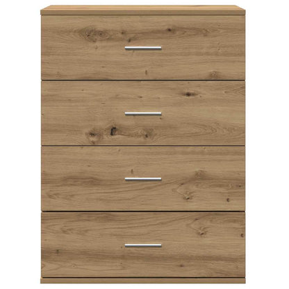Credenza rovere artigianale 60 x 39 x 80 cm Legno multistrato