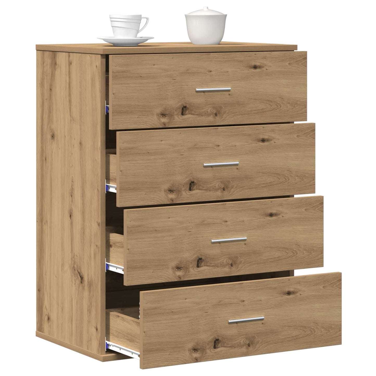 Credenza Rovere artigianale 60 x 39 x 80 cm Legno multistrato
