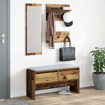 Set mobili da ingresso Legno vecchio 90 x 31 x 46.5 cm