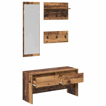 Set mobili da ingresso Legno vecchio 90 x 31 x 46.5 cm