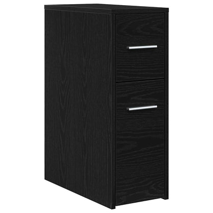 Set di mobili per il bagno 22 x 44 x 61.5 cm Rovere Nero | homemem39
