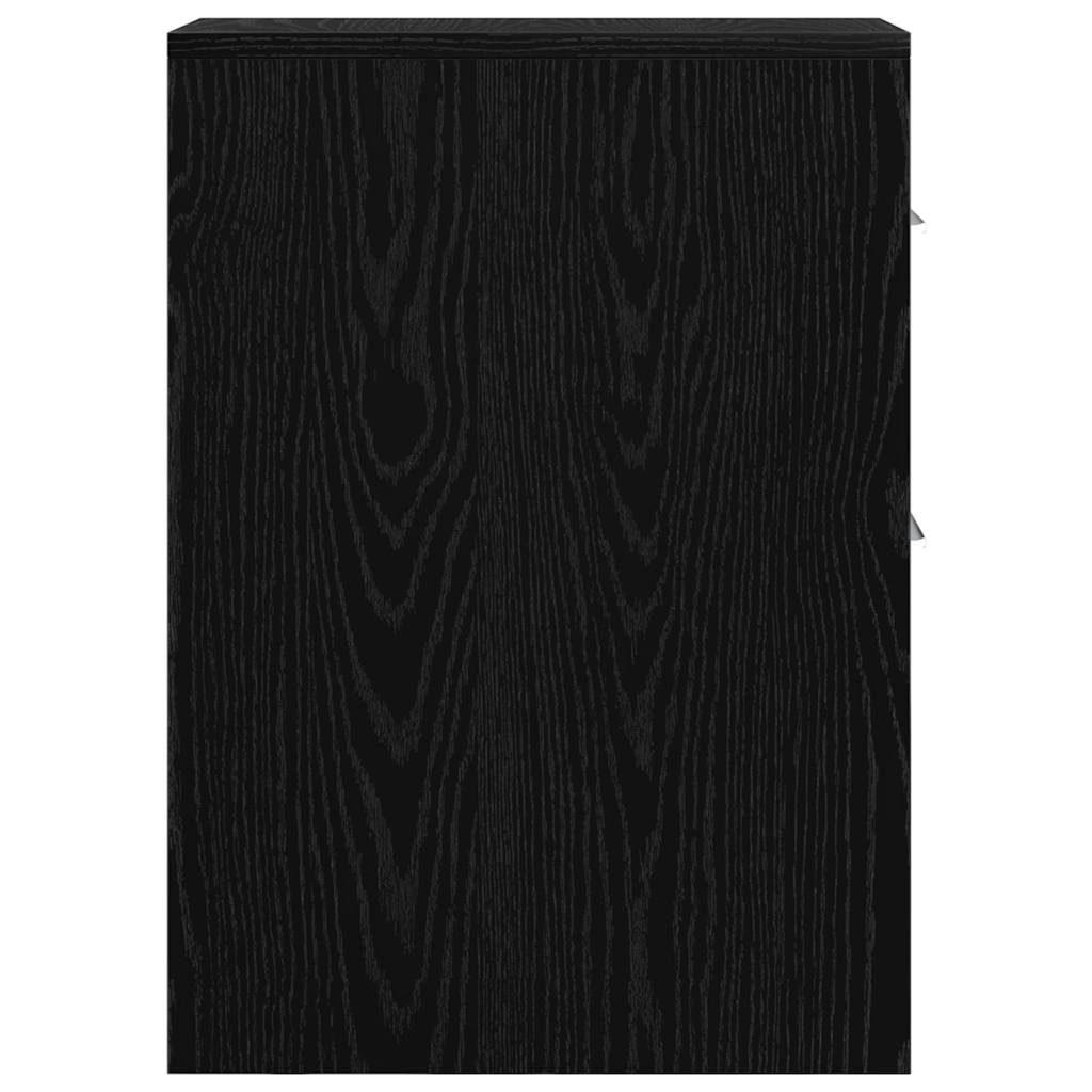 Set di mobili per il bagno 22 x 44 x 61.5 cm Rovere Nero | homemem39