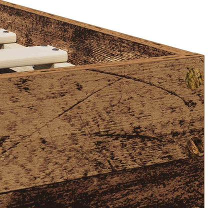 Struttura del letto Legno vecchio 90 x 190 cm Legno multistrato