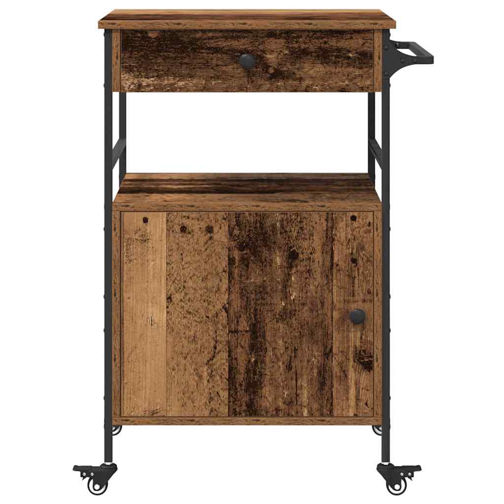 Carrello da Cucina Legno vecchio 56 x 43 x 89.5 cm